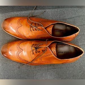 Men’s Cole Haan Benton Wing Tip. Size - 13.  Width - W.  Color - British Tan.